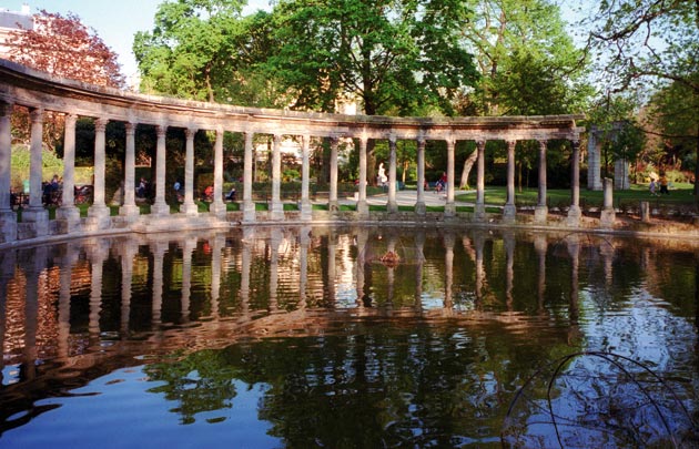 demande en mariage Paris parc monceau