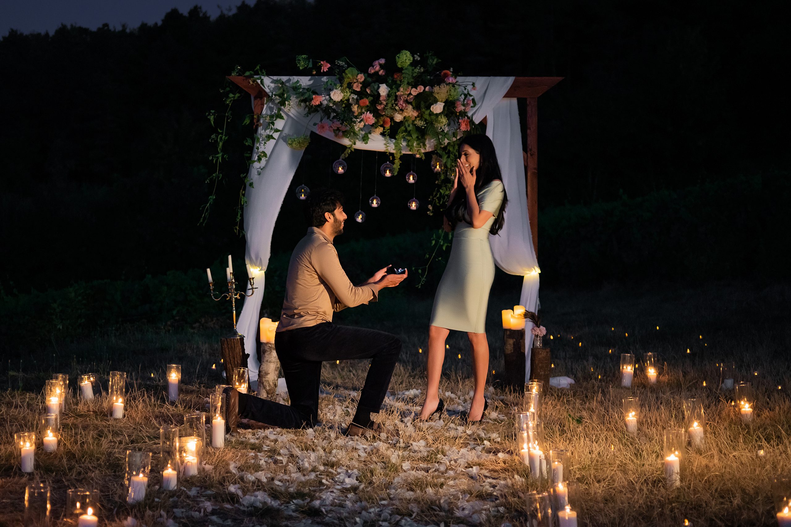 amazing proposal vineyard