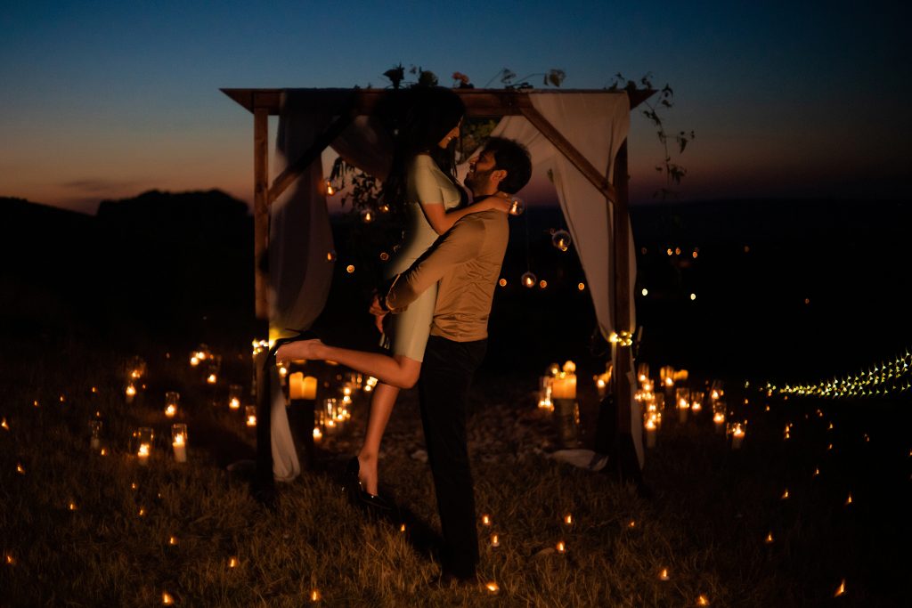 fairytale proposal vineyard