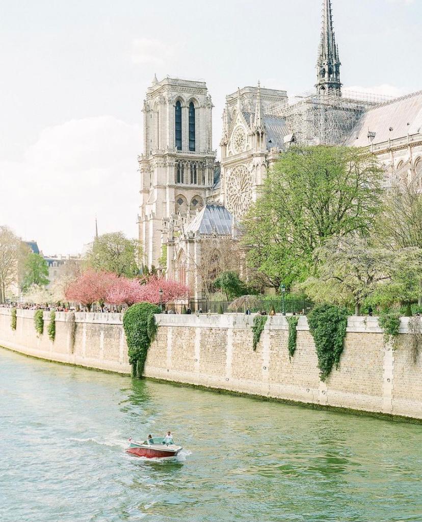 The Seine in spring